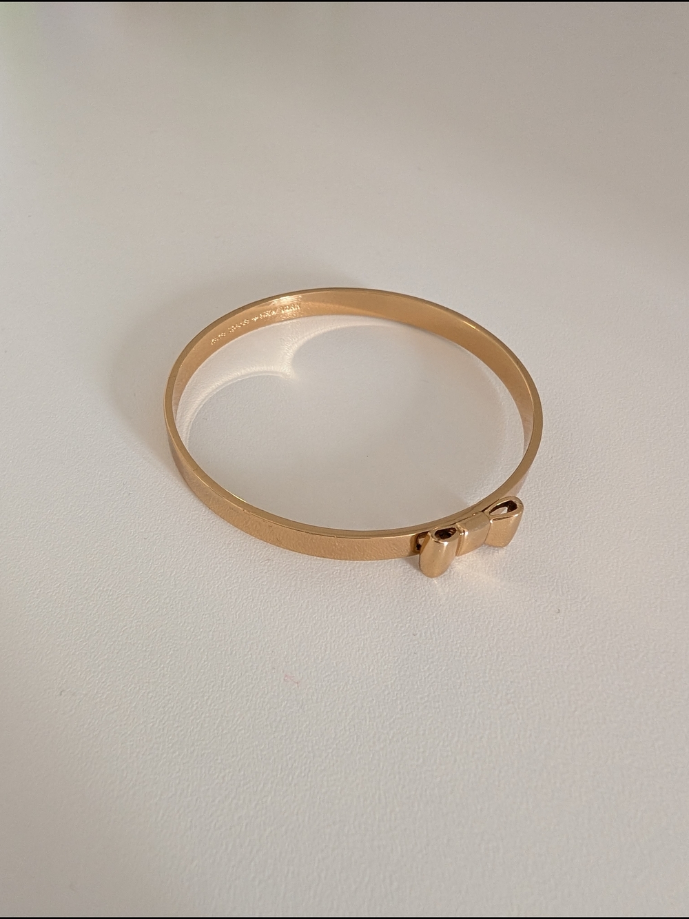 Kate Spade Gold-tone Bow Bangle